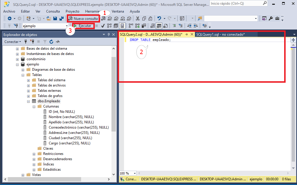 How To Force Drop Table In Sql Server