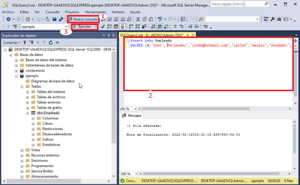 scriptcase insert sql