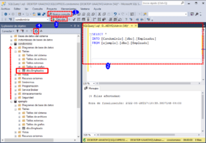 sql select into