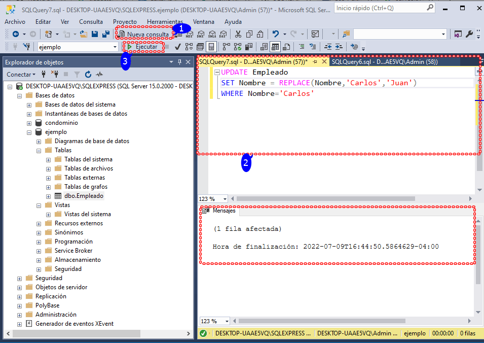 T Sql Replace Double Quotes