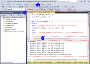 sql while
