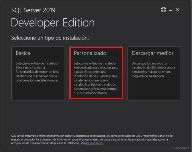 instalar sql server instalar sql server