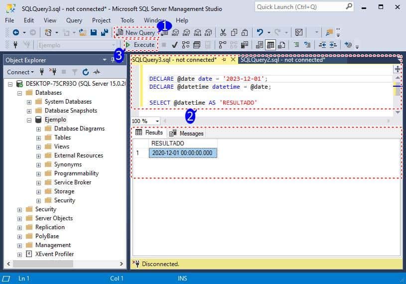 Sql Datetime Earliest Date