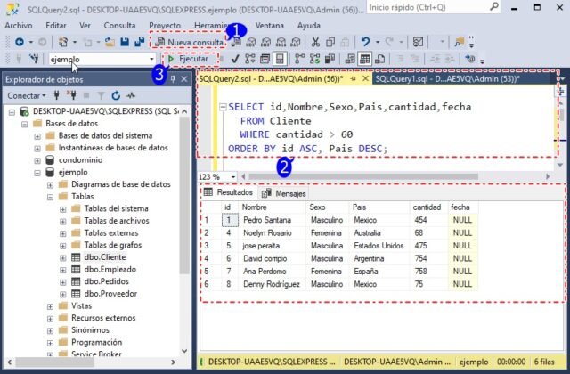 Consultas SQL Server Sqlserverdb