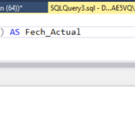 sql getdate