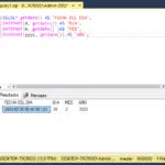 SQL Datepart: Devuelve parte de una fecha SQL Datepart