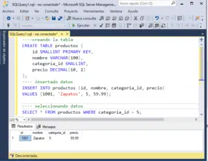 sql smallint